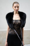 Faux Fur Shawl